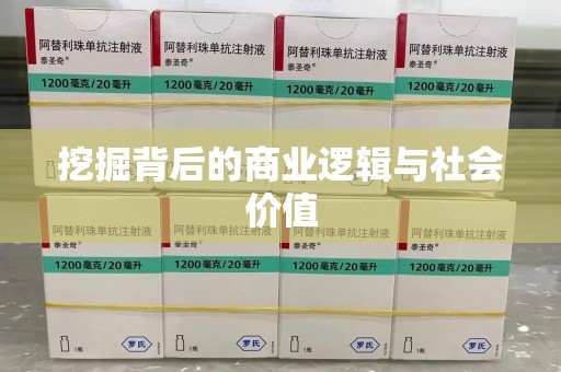 驻马店挖掘背后的商业逻辑与社会价值